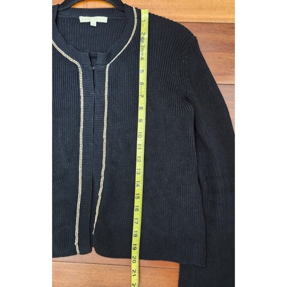 Maje Meridien Chain-Trim Cardigan Size 2 - Picture 11 of 16